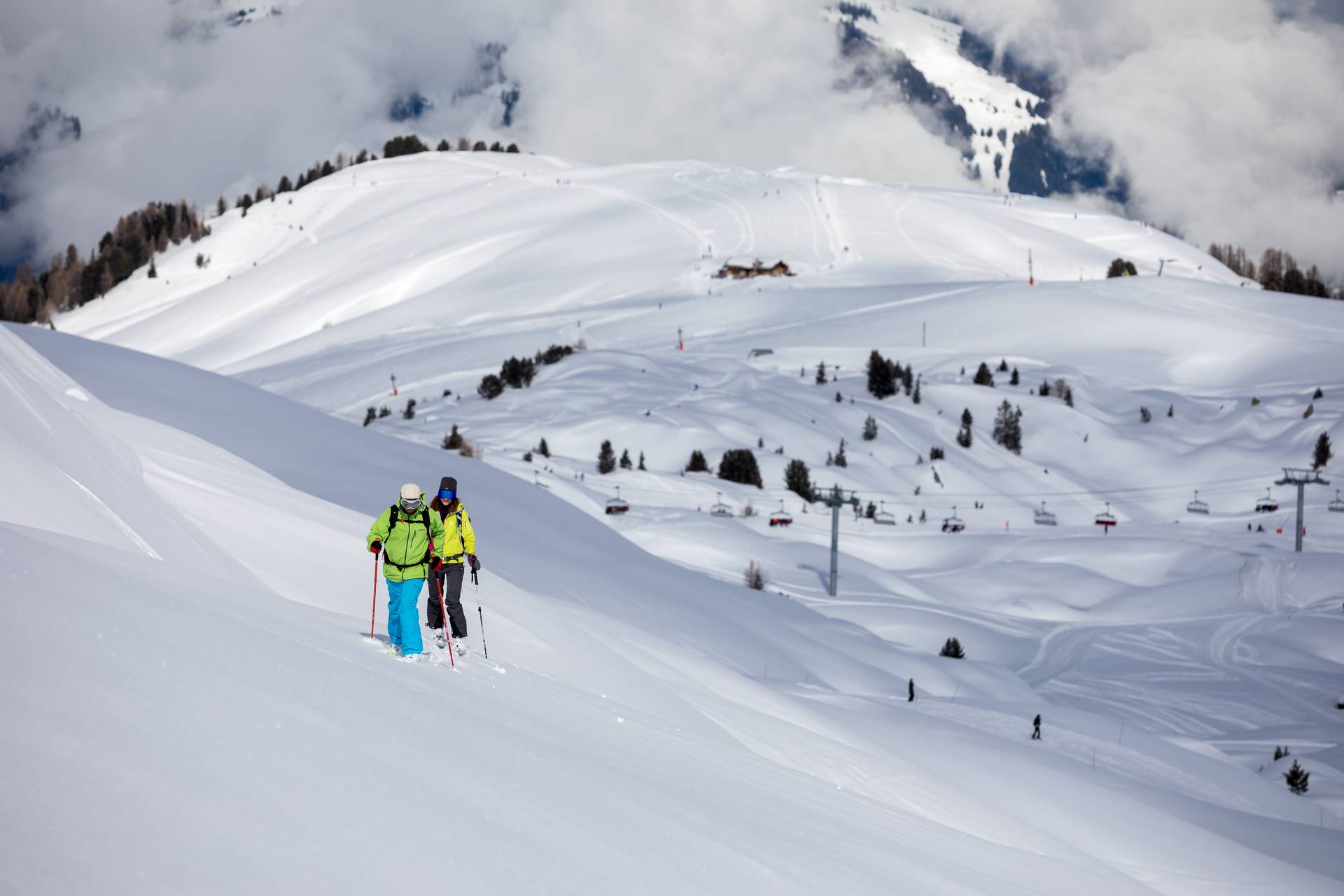 Ski de randonnée à La Plagne