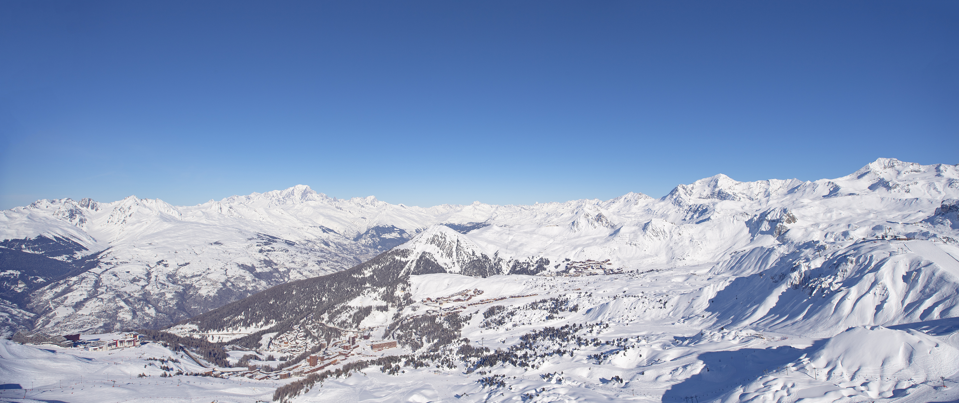 panorama La Plagne