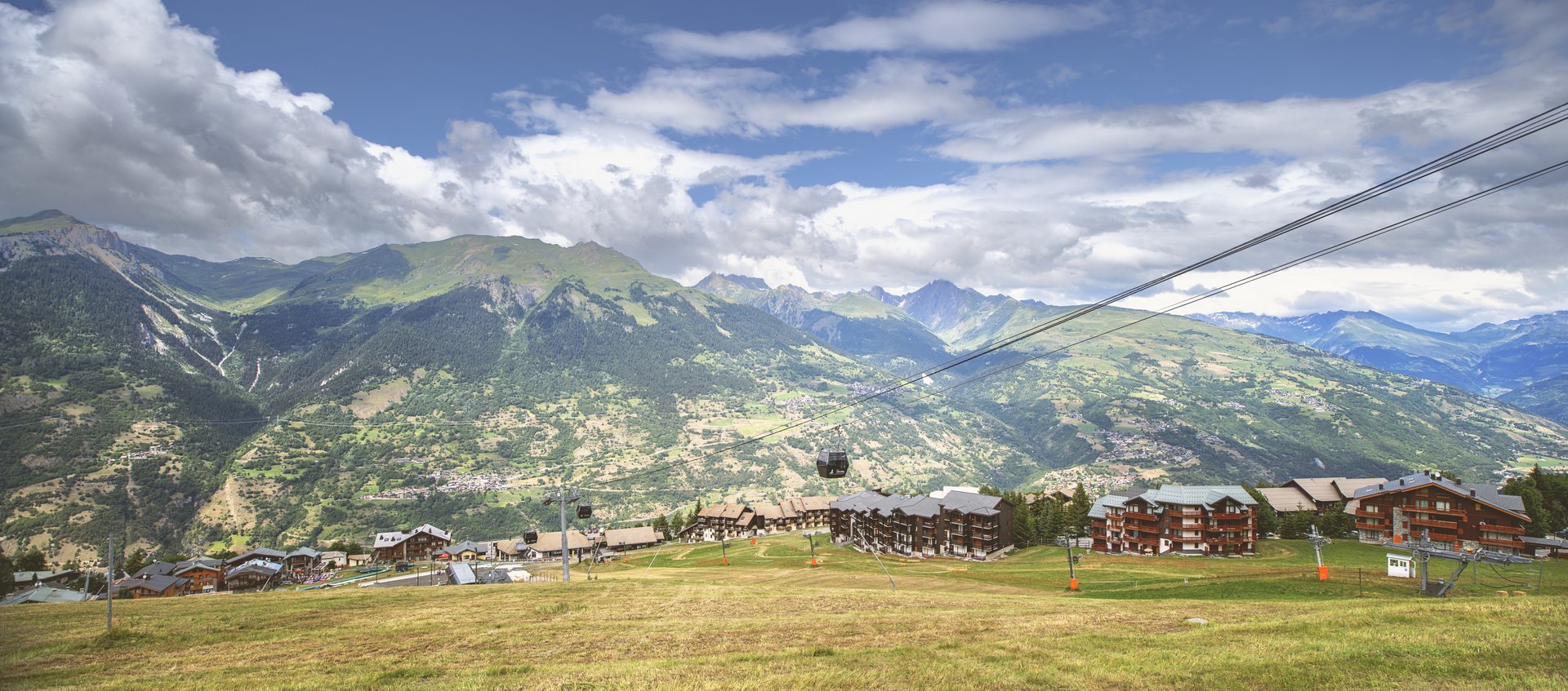 Plagne Montalbert en été