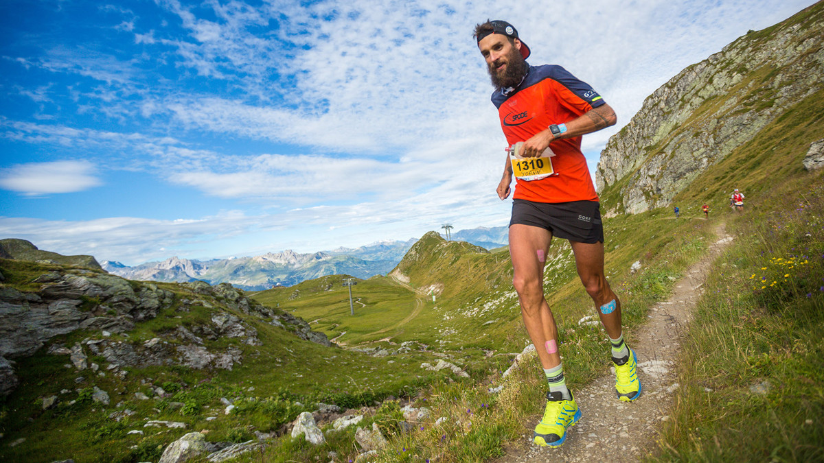 Trail sentier altitude La Plagne, Yoann Stuck