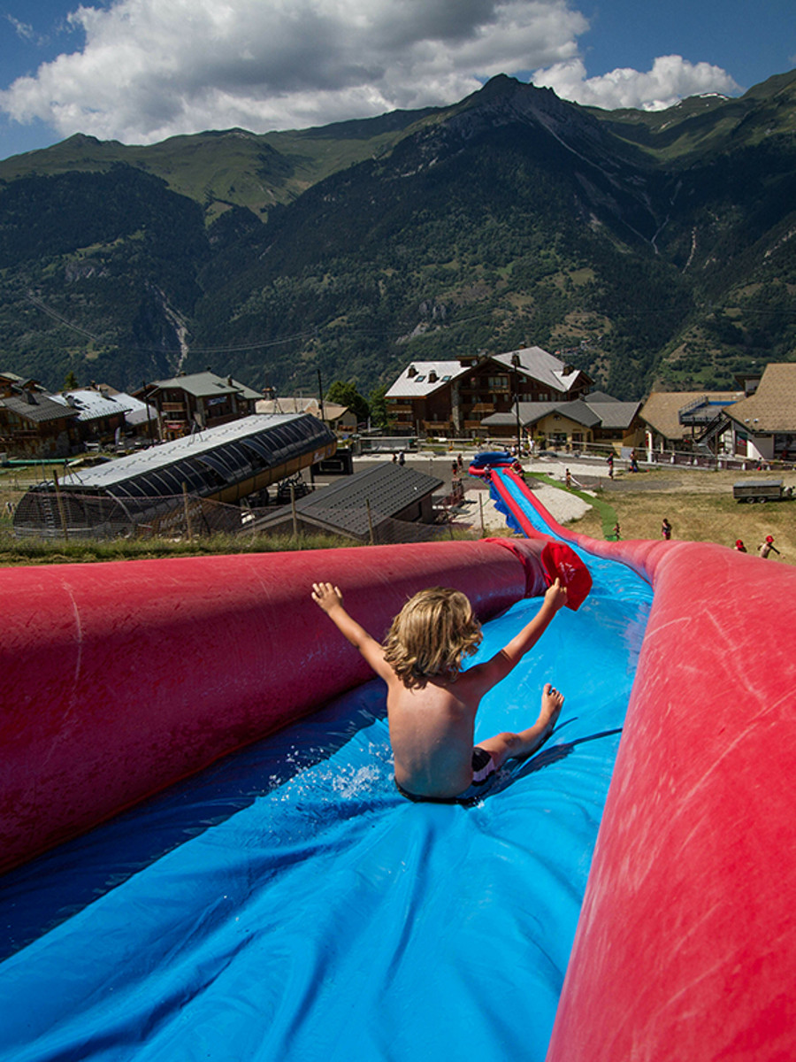 Activité Ventri'Glisse à La Plagne 