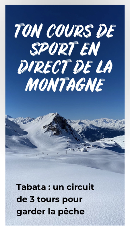 Cours de sport La Plagne