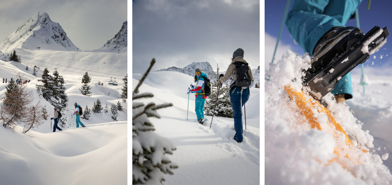 Raquettes à La Plagne