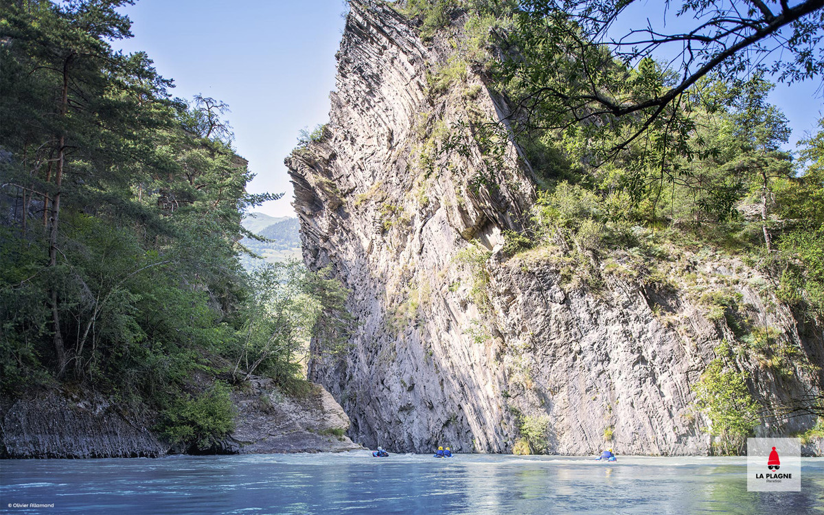 Fond d'écran La Plagne rafting