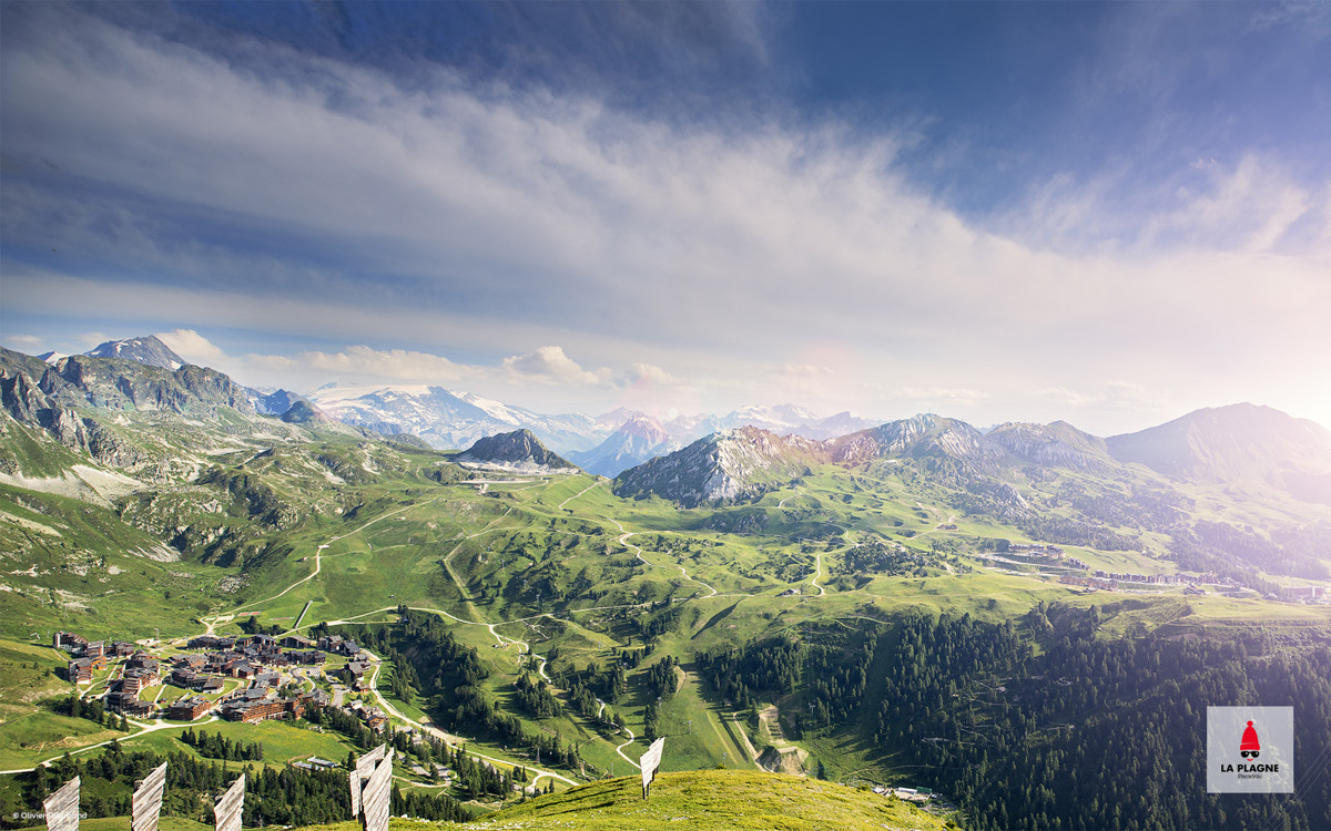 Fond d'écran Belle Plagne