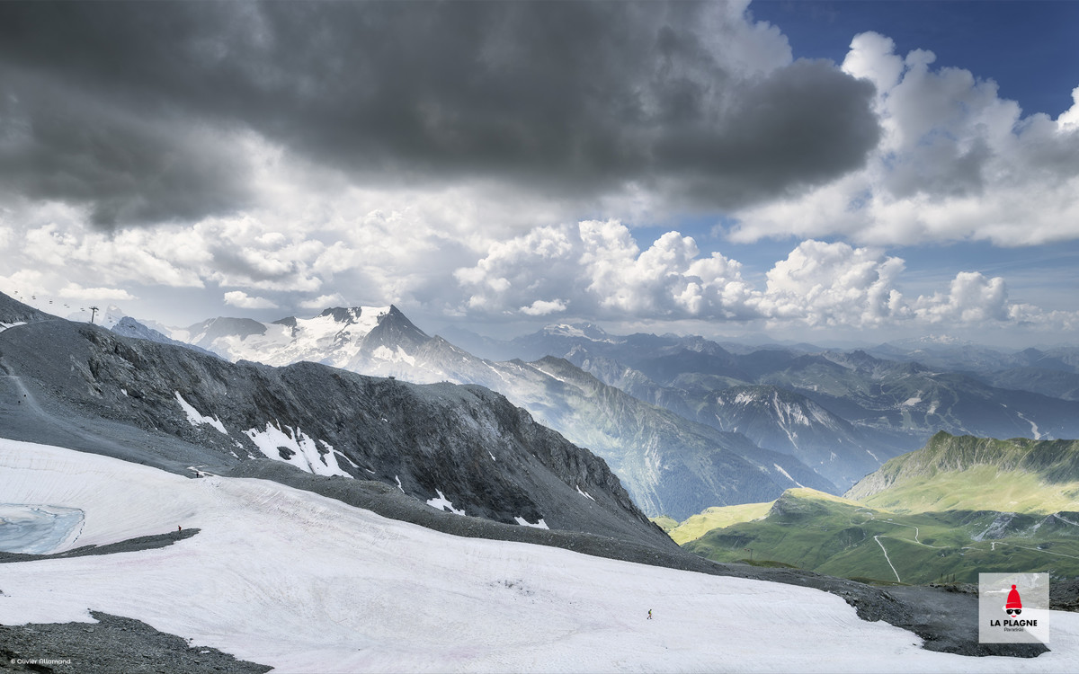 Fond d'écran La Plagne Glacier