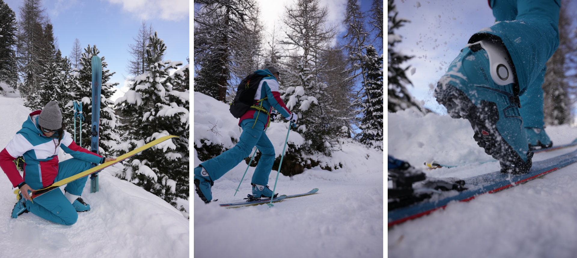 SKi de randonnée à La Plagne