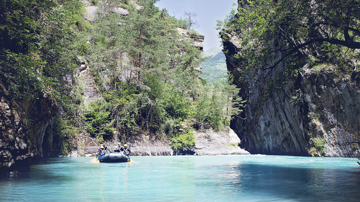 Rafting à La Plagne