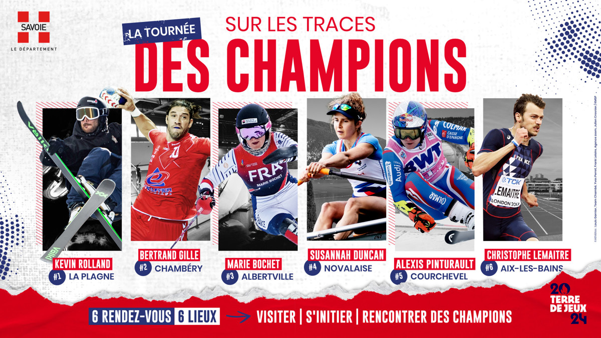 Sur les traces des champions