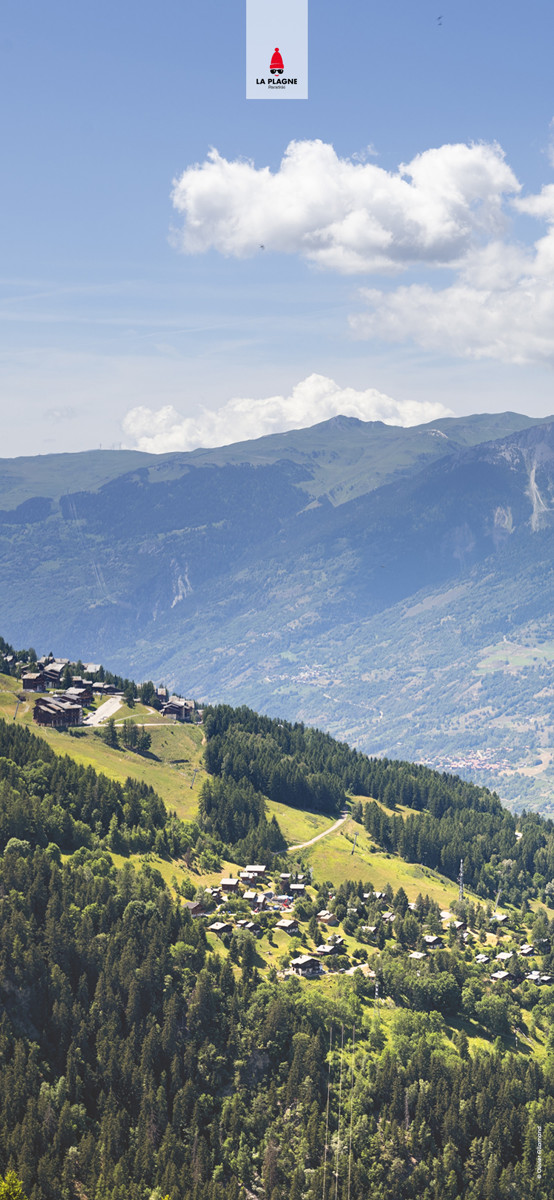 Fond d'écran La Plagne  Montchavin les Coches