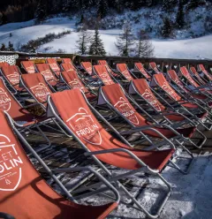 Terrasse avec transat