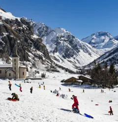 Piste de luge - Champagny-le-Haut