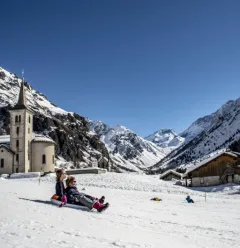 Piste de luge - Champagny-le-Haut