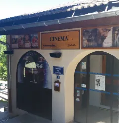 Entrée du cinéma de Montchavin