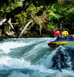 Hydrospeed dans les rapides