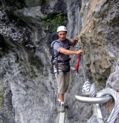 Sortie Via Ferrata encadrée par guide