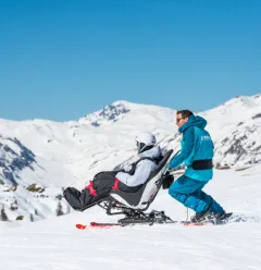 Balade en tandem ski