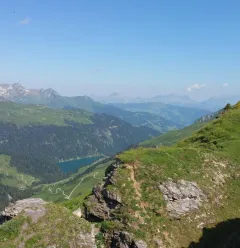 Sentier Croix du berger vallée de la Plagne