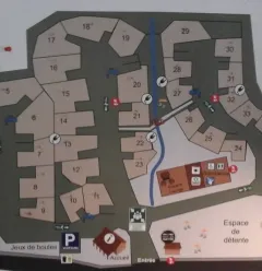 plan du camping