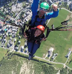 Parapente avec Aéroplagne