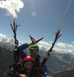 Parapente avec Aéroplagne