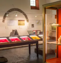 Intérieur, espace archéologique Pierre Borrione