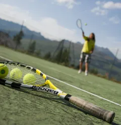 Terrain de tennis
