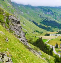 chemin vers Champagny-le-Haut