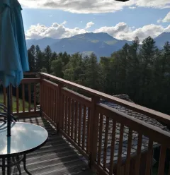Vue du balcon - Gche