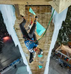 Championnat du monde d'escalade sur glace_Champagny-en-Vanoise