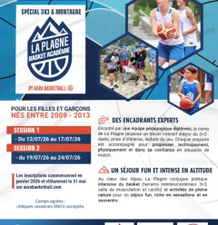 La Plagne Basket Académie_La Plagne