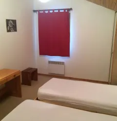 Chambre lits simples