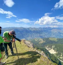 Randonnée d'observation de la faune Sauvage de Champagny en Vanoise