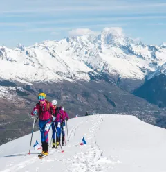 11e édition de la course de ski alpinisme "Les diables bleus"_Montchavin-les-Coches