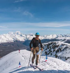 11e édition de la course de ski alpinisme "Les diables bleus"_Montchavin-les-Coches