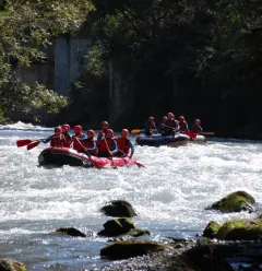 Rafting sur l'Isère