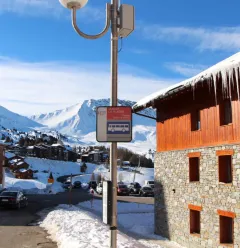 Arrêt navette Plagne Soleil