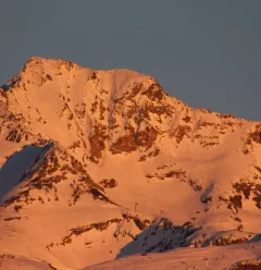 Le glacier de Plagne Bellecote