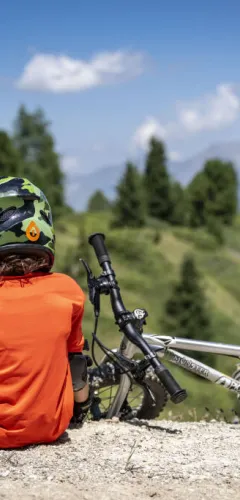 En route pour les pistes de VTT !_Montchavin-les-Coches