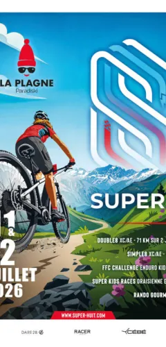 SUPER8 - Double8 - VTT et VTTAE_La Plagne
