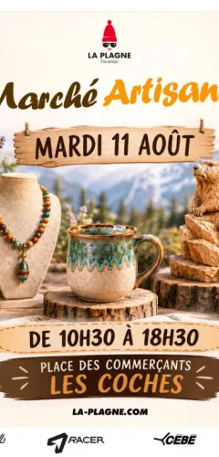 Marché artisanal_Montchavin-les-Coches