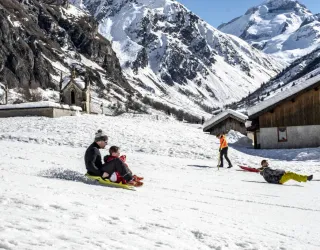 Piste de luge - Champagny le Haut