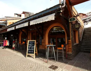 Façade de la boulangerie