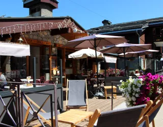 L'Origan et sa terrasse