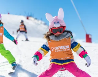 Les cours de ski enfants Oxygène