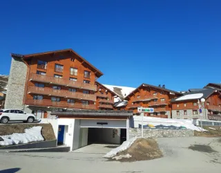 parking Plagne Soleil