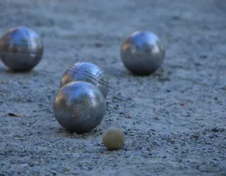 Terrain de pétanque