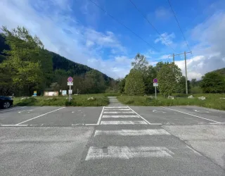 Place de parking handicapé