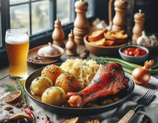 Choucroute à l'auberge_La Plagne Tarentaise