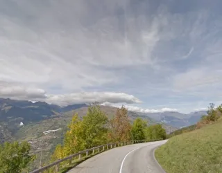Montée à La Plagne